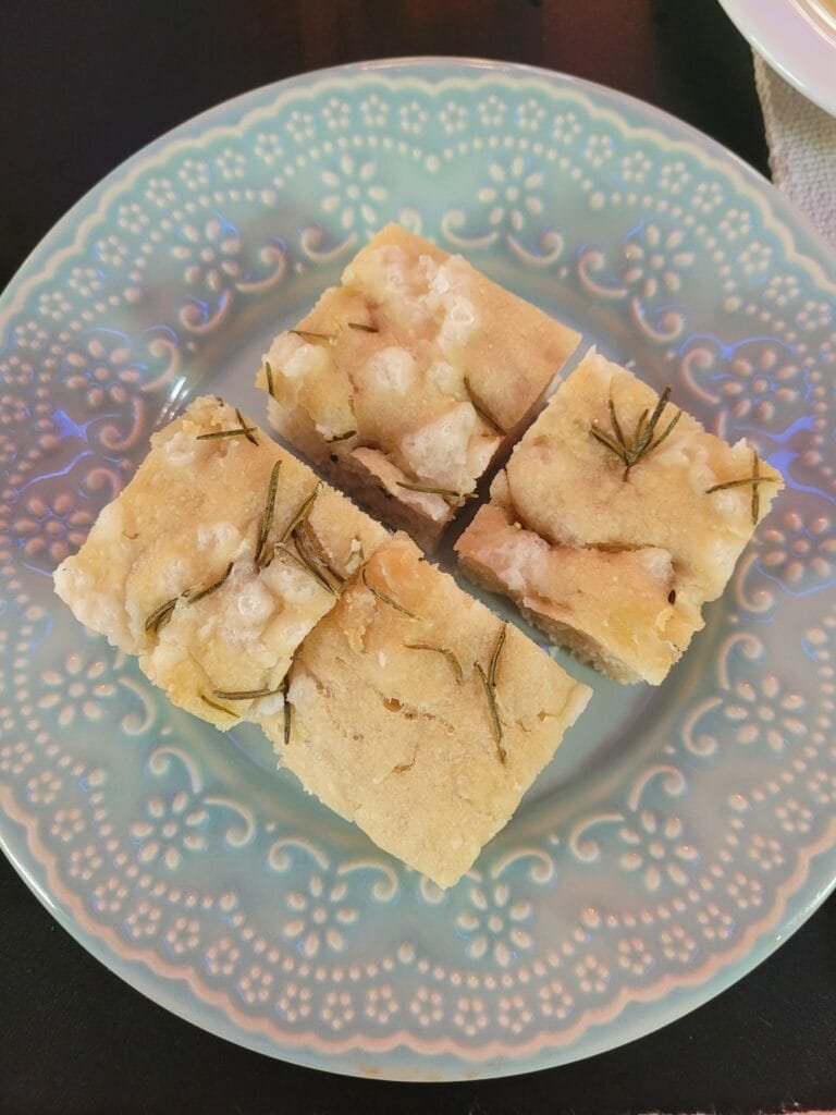 Prato servido durante nossa visita ao restaurante.