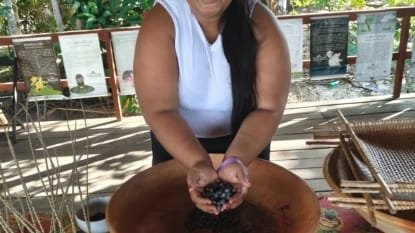 Tour do Açaí em Belém do Pará no Sítio do Eco Restaurante Saldosa Maloca, Ilha do Combu.