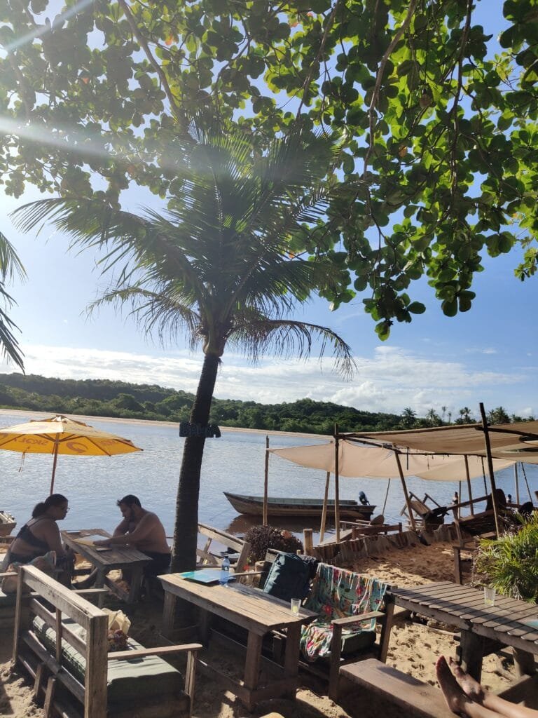 Vista do rio Caraíva