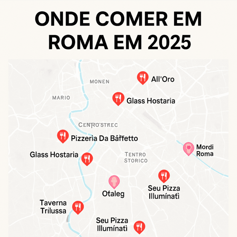 Onde Comer em Roma: 10 Experiências Inesquecíveis para Todos os Gostos e Bolsos 28 Onde Comer em Roma com dicas locais e pratos típicos italianos
