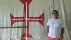 Replica of Pedro Álvares Cabral’s ship at the Discovery Memorial in Porto Seguro Brazil