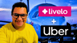 Parceria entre uber e livelo