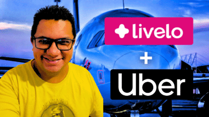 Parceria entre uber e livelo