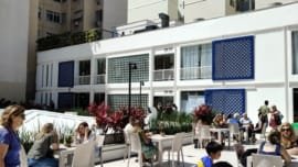 Vista do piso superior do Mercado São José após a reforma