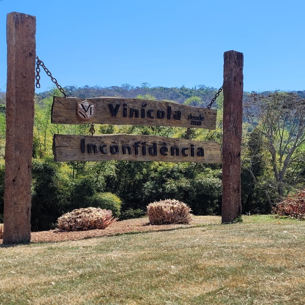Vista da entrada da Vinícola Inconfidência em Petrópolis no Rio de Janeiro
