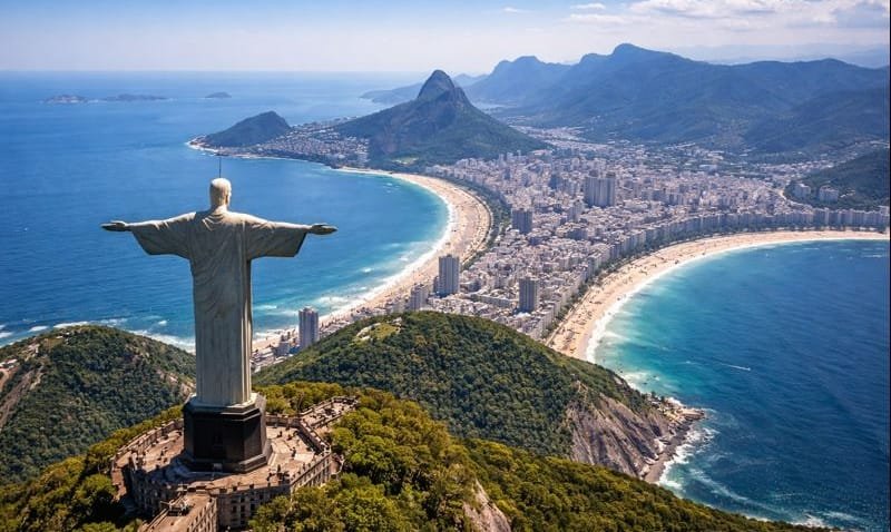 3-day itinerary in Rio de Janeiro with beaches, landmarks and city views