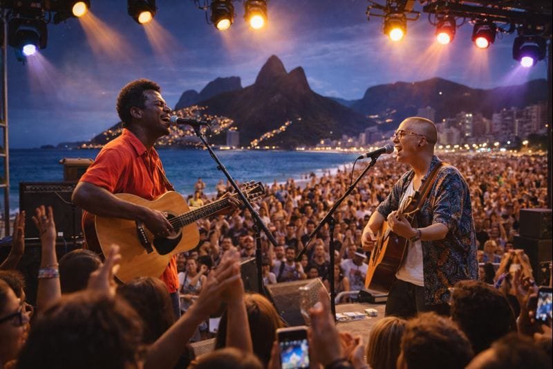🎵 Festival Rio Bossa Nossa 2026: shows gratuitos na Praia de Ipanema com Seu Jorge, Maria Gadú e Marcos Valle 1 Festival Rio Bossa Nossa 2026 na Praia de Ipanema com shows gratuitos ao pôr do sol.