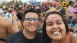 Casal curtindo os blocos de Carnaval do Rio de janeiro 2026