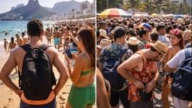 Dicas de segurança para evitar furtos em praias e blocos no Rio de Janeiro