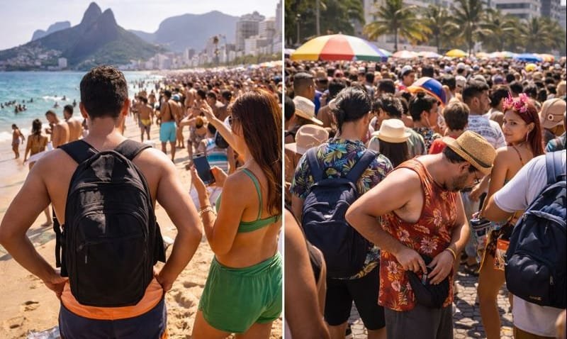 Dicas de segurança para evitar furtos em praias e blocos no Rio de Janeiro