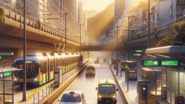 Turistas usando metrô, ônibus e aplicativos de transporte com segurança no Rio de Janeiro