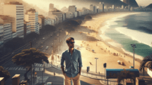 Viajante solo curtindo o Rio de Janeiro com segurança e liberdade