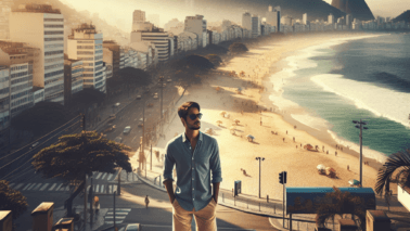 Viajante solo curtindo o Rio de Janeiro com segurança e liberdade