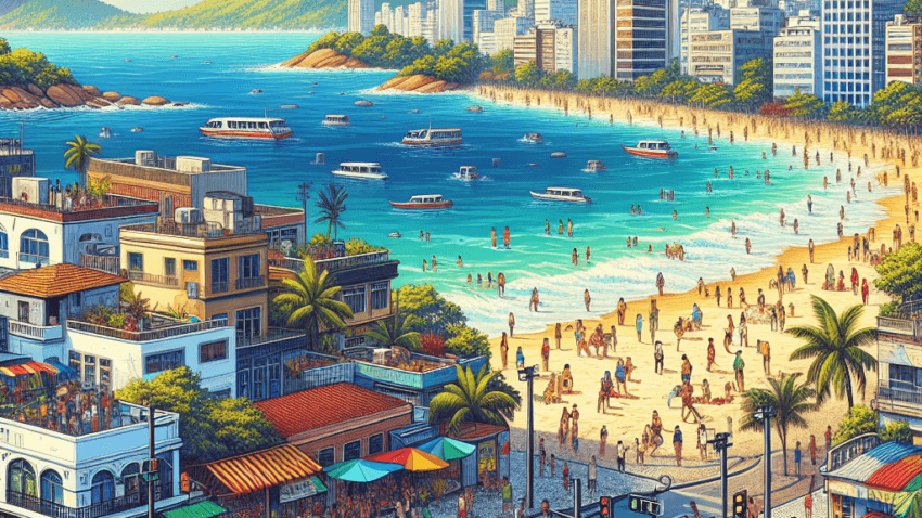 Dicas de segurança por bairro no Rio de Janeiro: guia prático para turistas 1 Mapa mental de segurança por bairros turísticos do Rio de Janeiro