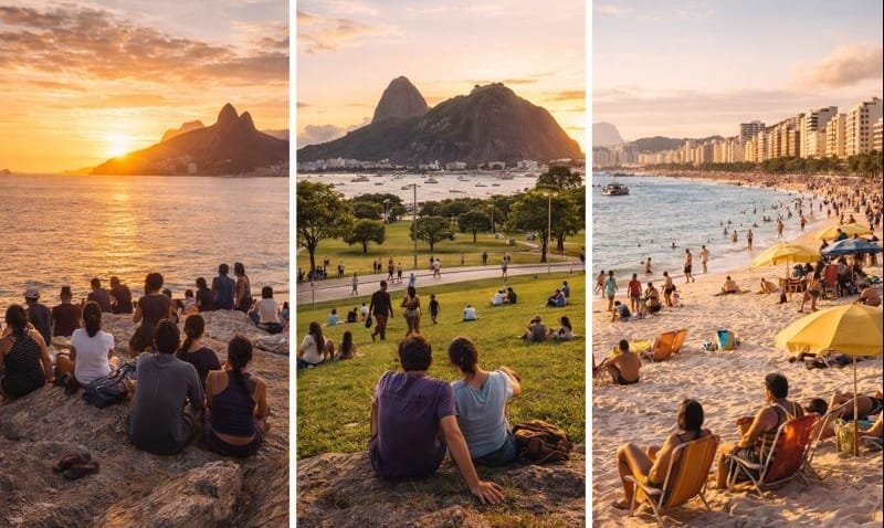 Free Things to Do in Rio de Janeiro: Local Experiences Without Spending Money (2026) 1 Free things to do in Rio de Janeiro including beaches, parks, and outdoor activities enjoyed by locals