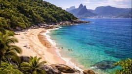 Praias tranquilas do Rio de Janeiro para fugir da muvuca em 2026