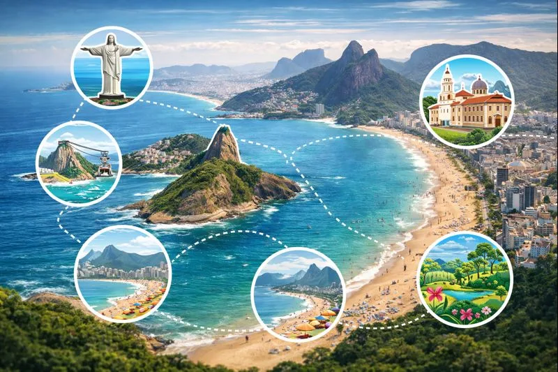 Roteiro no Rio de Janeiro dia a dia: o que fazer, onde ir e mapa interativo 12 Roteiro no Rio de Janeiro dia a dia: o que fazer, onde ir e mapa interativo