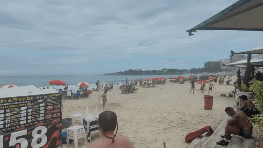 Praias do Rio com quiosques bons, destaque para o Fork Copacabana à beira-mar