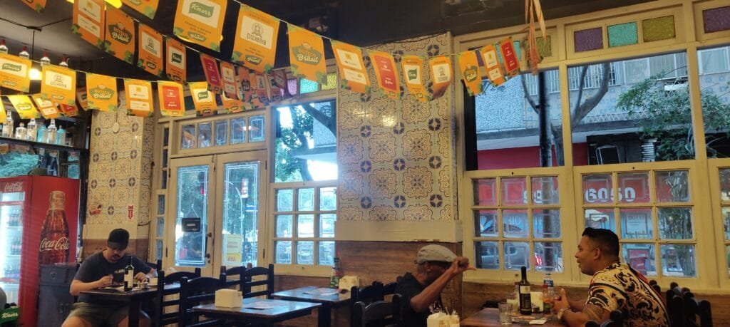 Restaurante vila Rica na Glória, participante do Comida di buteco 2026