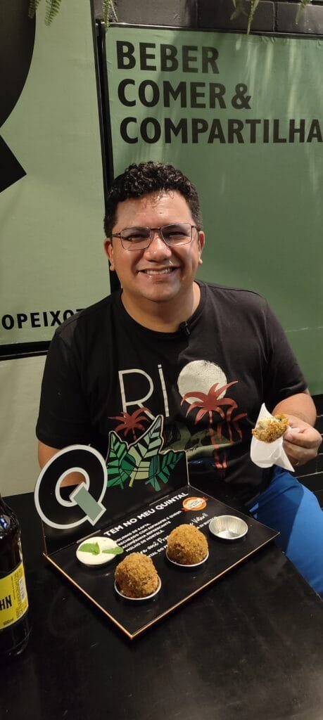 Petisco do Quintal do Peixoto participante do Comida di Buteco 2026