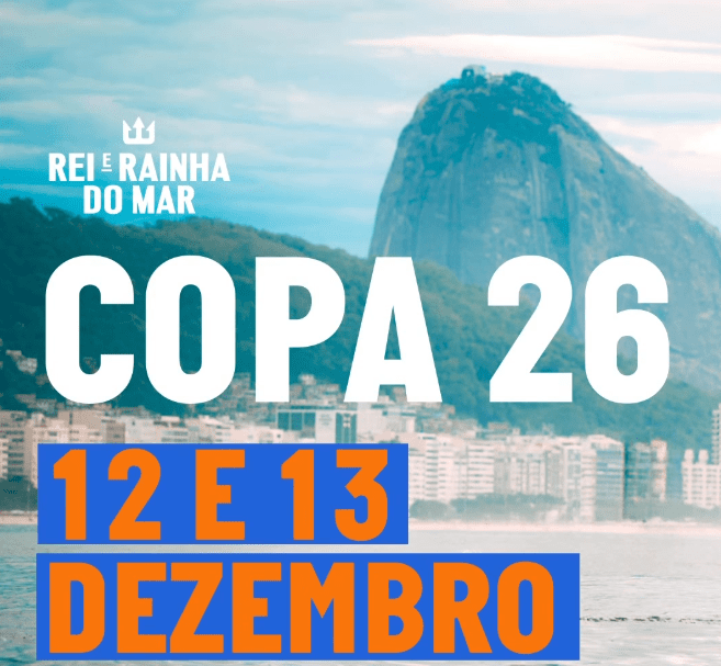 Rei e Rainha do Mar Copacabana 2026 : courses, kit et guide athlète 1 Rei e Rainha do Mar Copacabana 2026 na Praia de Copacabana